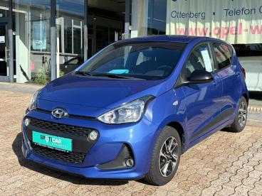 SPOTICAR Hyundai I10 Passion 5-trg. Shz+lhz+bt+alu+klima+tempomat Gebraucht - Kleinwagen Benzin Hellblau - Ottersberg - 1201350061_1