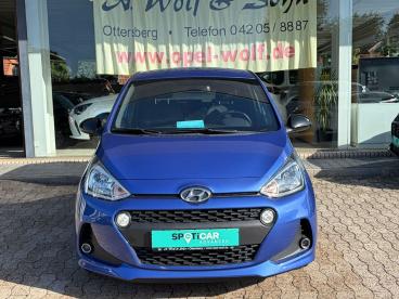 SPOTICAR Hyundai I10 Passion 5-trg. Shz+lhz+bt+alu+klima+tempomat Gebraucht - Kleinwagen Benzin Hellblau - Ottersberg - 1201350061_2