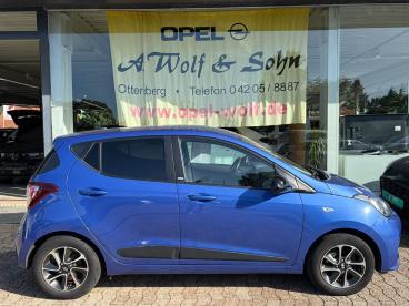 SPOTICAR Hyundai I10 Passion 5-trg. Shz+lhz+bt+alu+klima+tempomat Gebraucht - Kleinwagen Benzin Hellblau - Ottersberg - 1201350061_4