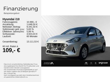 SPOTICAR Hyundai I10 Mj22 1.0 Benzin M/t Select +pdc+sitzhzg+ Gebraucht - Kleinwagen Benzin Silber - Dallgow - 1201357846_2