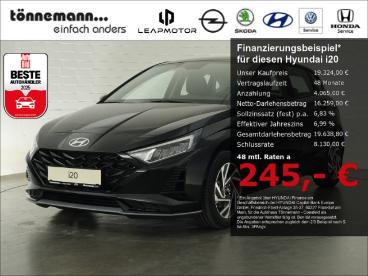 SPOTICAR Hyundai I20 Facelift T-gdi Trend+voll Led+navi+ruckfahrkamera+ Gebraucht - Kleinwagen Benzin Schwarz - Coesfeld - 1201272868_1