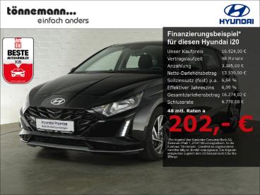 SPOTICAR Hyundai I20 Facelift T-gdi Trend+navi+ruckfahrkamera+fernlicht Gebraucht - Kleinwagen Benzin Schwarz - Coesfeld - 1201273133_1