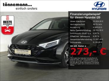 SPOTICAR Hyundai I20 Facelift T-gdi Prime Dct+voll-led+navi+ruckfahrkam Gebraucht - Kleinwagen Benzin Schwarz - Coesfeld - 1201303828_1