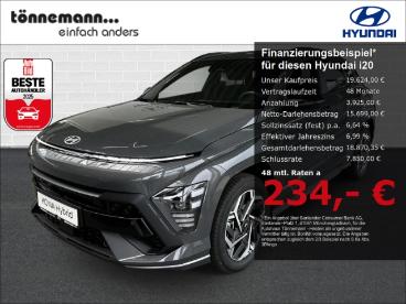 SPOTICAR Hyundai I20 Facelift T-gdi Blackline+voll-led+navi+ruckfahrkam Gebraucht - Kleinwagen Benzin Schwarz - Heiden - 1201337034_1