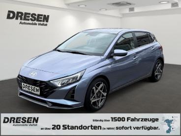 SPOTICAR Hyundai I20 1,0 Prime 48v Dct +ahk+navi+sitz/lenkradheizung+ru Gebraucht - Kleinwagen Benzin Blau - Mönchengladbach - 1201343335_1