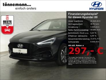 SPOTICAR Hyundai I30 Facelift T-gdi Advantage 48v Dct+voll Led+navi+ruc Gebraucht - Kleinwagen Benzin Schwarz - Coesfeld - 1201273041_1