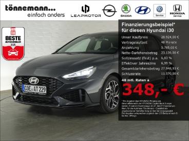 SPOTICAR Hyundai I30 Facelift T-gdi N-line Dct+voll Led+navi+ruckfahrka Gebraucht - Kleinwagen Benzin Grau - Coesfeld - 1201274298_1