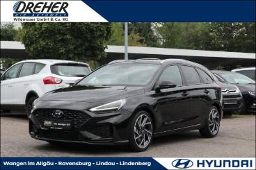 SPOTICAR Hyundai I30 N-line Kombi Navi/pano.-dach/autom. N Line Gebraucht - Kleinwagen Benzin Schwarz - Wangen Im Allgäu - 1201309724_1