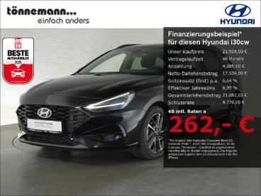 SPOTICAR Hyundai I30 Cw Facelift T-gdi Advantage 48v+voll Led+navi+schi Gebraucht - Kleinwagen Benzin Schwarz - Coesfeld - 1201312791_1