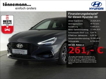 SPOTICAR Hyundai I30 Facelift T-gdi Advantage 48v Dct+voll Led+navi+ruc Gebraucht - Kleinwagen Benzin Grau - Coesfeld - 1201347830_1