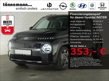 SPOTICAR Hyundai Inster Cross 49kwh+navi+360 Grad Kamera+voll Led+sitz-/le Gebraucht - Kleinwagen Elektro Schwarz - Coesfeld - 1201319491_1