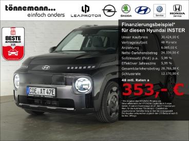 SPOTICAR Hyundai Inster Cross 49kwh+navi+ruckfahrkamera+voll Led+sitz-/len Gebraucht - Kleinwagen Elektro Schwarz - Coesfeld - 1201325074_1