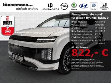 SPOTICAR Hyundai Ioniq 9 Uniq 110kwh 4wd 6-sitzer+navi+360 Grad Kamera+si Gebraucht - Limousine Elektro Weiß - Heiden - 1201270025_1
