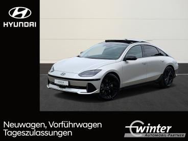 SPOTICAR Hyundai Ioniq 77,4kwh Allrad First Edition Bose/navi Gebraucht - Limousine Elektro Gold - Bretnig - 1201273230_1