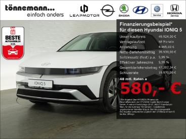 SPOTICAR Hyundai Ioniq 5 Facelift Uniq 84kwh 4wd+led Matrix+navi+ruckfahrka Gebraucht - Geländewagen Elektro Weiß - Coesfeld - 1201322685_1