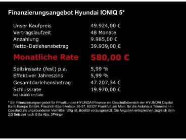 SPOTICAR Hyundai Ioniq 5 Facelift Uniq 84kwh 4wd+led Matrix+navi+ruckfahrka Gebraucht - Geländewagen Elektro Weiß - Coesfeld - 1201322685_5
