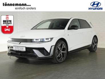 SPOTICAR Hyundai Ioniq 5 N-line 84kwh At+matrix Led+navi+ruckfahrkamera+sit Gebraucht - Geländewagen Elektro Weiß - Heiden - 1201341921_1