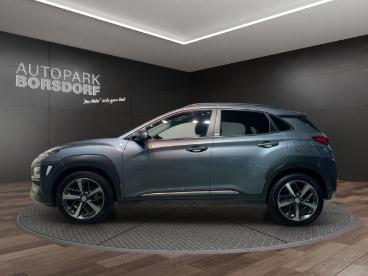 SPOTICAR Hyundai Kona Premium 4wd 1.6 T-gdi Led Hud Ruckfahrkam. Keyless Gebraucht - Suv Benzin Grau - Borsdorf - 1201191843_2