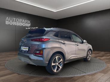 SPOTICAR Hyundai Kona Premium 4wd 1.6 T-gdi Led Hud Ruckfahrkam. Keyless Gebraucht - Suv Benzin Grau - Borsdorf - 1201191843_4
