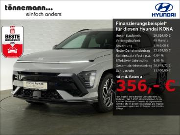 SPOTICAR Hyundai Kona T-gdi N-line Dct+voll Led+navi+ruckfahrkamera+bose Gebraucht - Suv Benzin  - Coesfeld - 1201227018_1