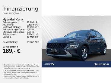 SPOTICAR Hyundai Kona Facelift Mj23 1.0 T-gdi 120ps+shz+lhz+cam++ Select Gebraucht - Suv Benzin  - Berlin - 1201230335_2