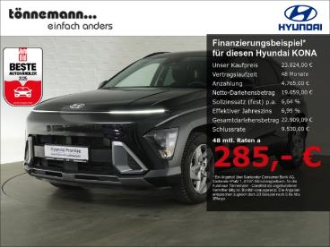SPOTICAR Hyundai Kona T-gdi Trend+voll Led+navi+ruckfahrkamera+sitz-/len Gebraucht - Suv Benzin Schwarz - Coesfeld - 1201280622_1