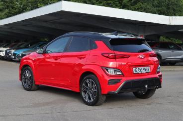 SPOTICAR Hyundai Kona 1.6 T-gdi N Line 4wd Autom./klima/ahk/pdc Gebraucht - Suv Benzin Schwarz - Wangen Im Allgäu - 1201291352_5