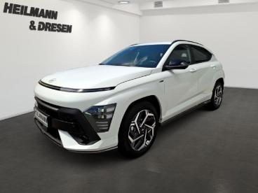 SPOTICAR Hyundai Kona N Line X 1,6 Automatik/bose/360-grad-kamera/acc/le Gebraucht - Suv Benzin Weiß - Gelsenkirchen - 1201298474_1