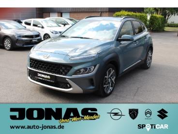 SPOTICAR Hyundai Kona Prime Hybrid 2wd Leder Head-up Led R-kamera Pdc Gebraucht - Suv Hybrid Blau - Werl - 1201301409_1