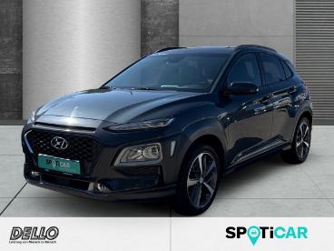 SPOTICAR Hyundai Kona Style 2wd Kamera Schiebedach Acc Sitz-/lenkradhzg. Gebraucht - Suv Benzin Schwarz - Preetz - 1201319907_1