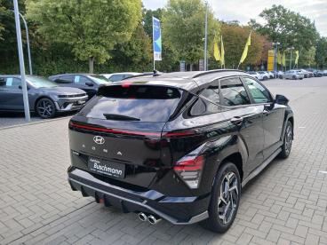 SPOTICAR Hyundai Kona Kona 1.6 T-gdi N Line +park Assistenz+elek Heckk Gebraucht - Suv Benzin Schwarz - Espelkamp - 1201343319_4