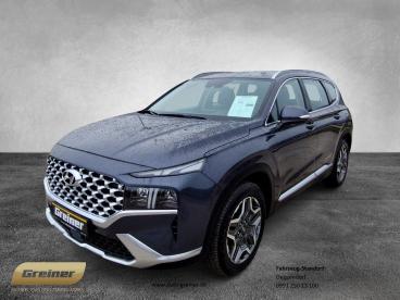 SPOTICAR Hyundai Santa Fe Santafe 1.6 Phev Trend Aut. Allrad|navi|leder Gebraucht - Suv Plug-in Hybrid Blau - Deggendorf - 1201275101_1