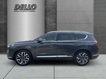 SPOTICAR Hyundai Santa Fe Santafe Signature 2.2d At Allrad 7-sitzer Hud Niveau El. P Gebraucht - Suv Diesel Blau - Hamburg - 1201302877_2