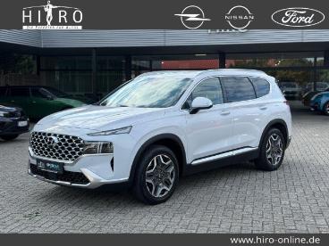 SPOTICAR Hyundai Santa Fe Santafe 1.6 T-gdi Prime Hybrid 4wd Ahk/acc/led Gebraucht - Suv Hybrid Weiß - Leer - 1201338405_1