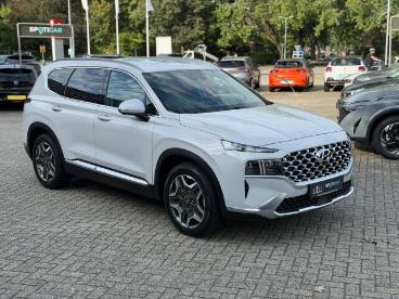 SPOTICAR Hyundai Santa Fe Santafe 1.6 T-gdi Prime Hybrid 4wd Ahk/acc/led Gebraucht - Suv Hybrid Weiß - Leer - 1201338405_3