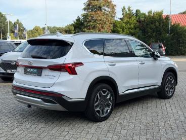 SPOTICAR Hyundai Santa Fe Santafe 1.6 T-gdi Prime Hybrid 4wd Ahk/acc/led Gebraucht - Suv Hybrid Weiß - Leer - 1201338405_4