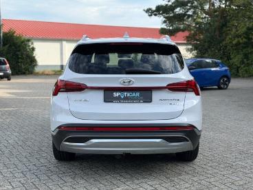 SPOTICAR Hyundai Santa Fe Santafe 1.6 T-gdi Prime Hybrid 4wd Ahk/acc/led Gebraucht - Suv Hybrid Weiß - Leer - 1201338405_5