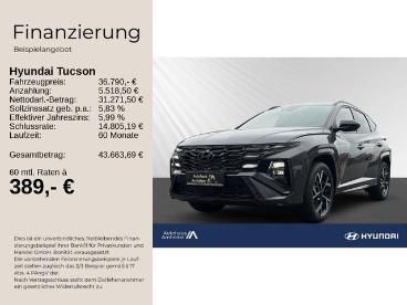 SPOTICAR Hyundai Tucson My26 1.6 A/t 4wd N Line Krell+led-paket Gebraucht - Suv Benzin  - Berlin - 1201191625_2