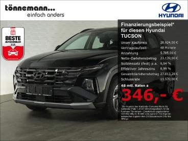 SPOTICAR Hyundai Tucson Facelift T-gdi Select+voll Led+navi+ruckfahrkamera Gebraucht - Suv Benzin Schwarz - Coesfeld - 1201239160_1