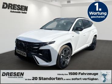 SPOTICAR Hyundai Tucson 1.6 T-gdi Phev N-line X Assistenz-paket*panorama Gebraucht - Suv Plug-in Hybrid Weiß - Mönchengladbach - 1201286999_1