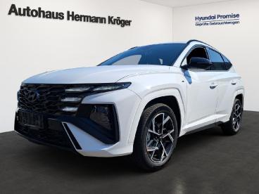 SPOTICAR Hyundai Tucson N Line Hybrid 2wd Gebraucht - Suv Hybrid Weiß - Schenefeld - 1201304565_1