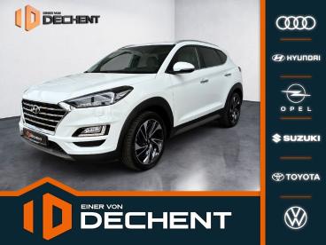 SPOTICAR Hyundai Tucson Premium 177ps Automatik/allrad/ahk! Gebraucht - Suv Benzin Weiß - Heidelberg - 1201314553_1