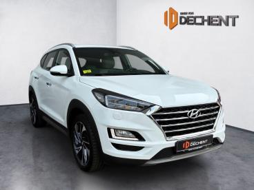 SPOTICAR Hyundai Tucson Premium 177ps Automatik/allrad/ahk! Gebraucht - Suv Benzin Weiß - Heidelberg - 1201314553_4