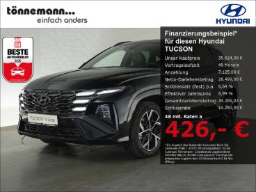 SPOTICAR Hyundai Tucson Facelift Hev N-line At+voll Led+navi+ruckfahrkamer Gebraucht - Suv Hybrid Schwarz - Coesfeld - 1201327649_1