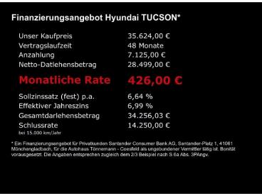 SPOTICAR Hyundai Tucson Facelift Hev N-line At+voll Led+navi+ruckfahrkamer Gebraucht - Suv Hybrid Schwarz - Coesfeld - 1201327649_5