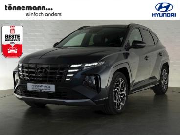 SPOTICAR Hyundai Tucson Phev N-line 4wd+navi+ruckfahrkamera+acc+panoramada Gebraucht - Suv Plug-in Hybrid Schwarz - Coesfeld - 1201349193_1