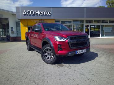 SPOTICAR Isuzu D-max Double Cab 4wd Autm. V-cross Gebraucht - Pick-up Diesel Rot - Weißwasser/oberlausitz - 1201314831_1