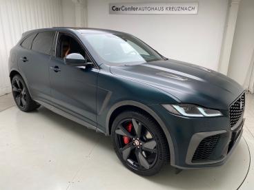 SPOTICAR Jaguar F-pace Svr Awd Sonderlack Seidenmatt Grun Gebraucht - Suv Benzin Hellgrün - Bad Kreuznach - 1201269794_1