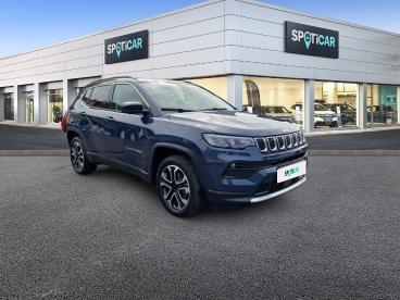 SPOTICAR Jeep Compass Limited Mild Hybrid 130 Automatik; *shz *alu *ruck Gebraucht - Suv Hybrid Blau - Wiesbaden - 1201155067_3