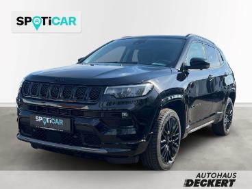 SPOTICAR Jeep Compass High Altitude 130 Ps Mhev, Ahk Fwd Gebraucht - Suv Benzin Schwarz - Homburg - 1201264665_1